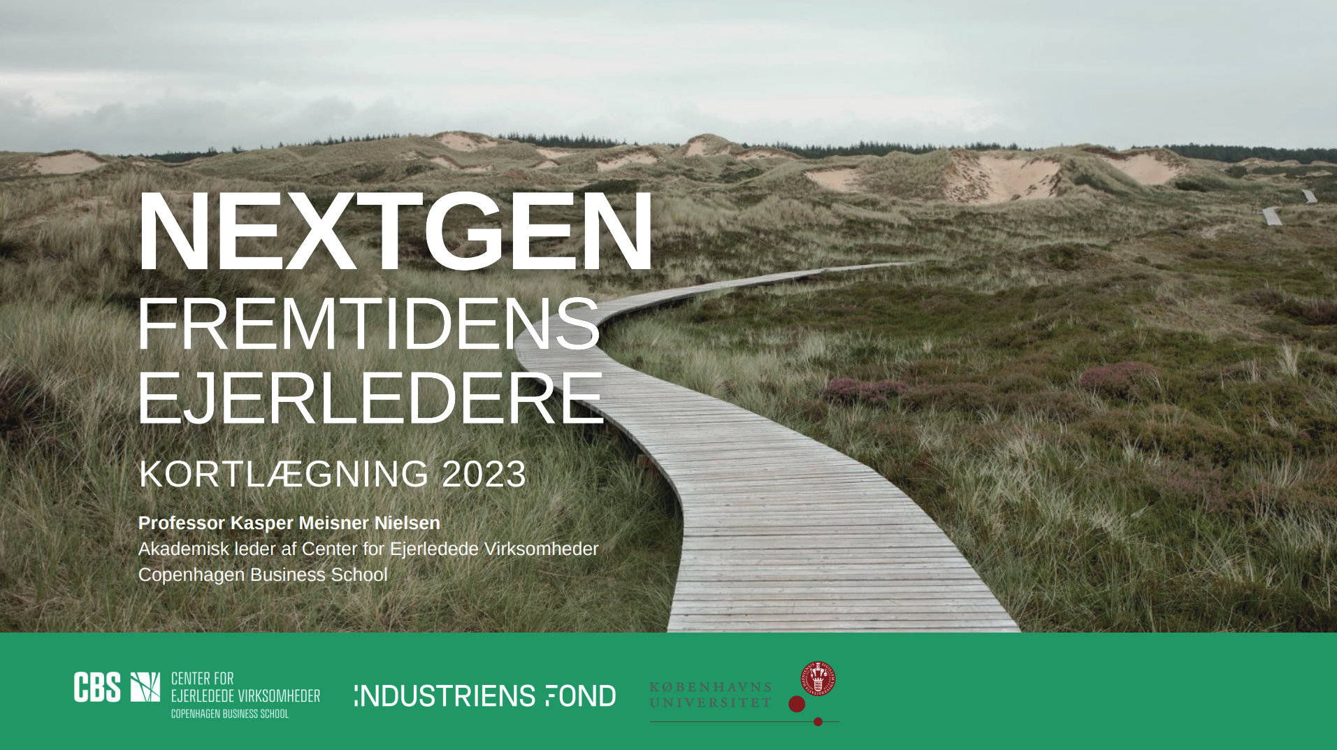 Billede af forsiden til rapporten: Finansiering for ejerledere