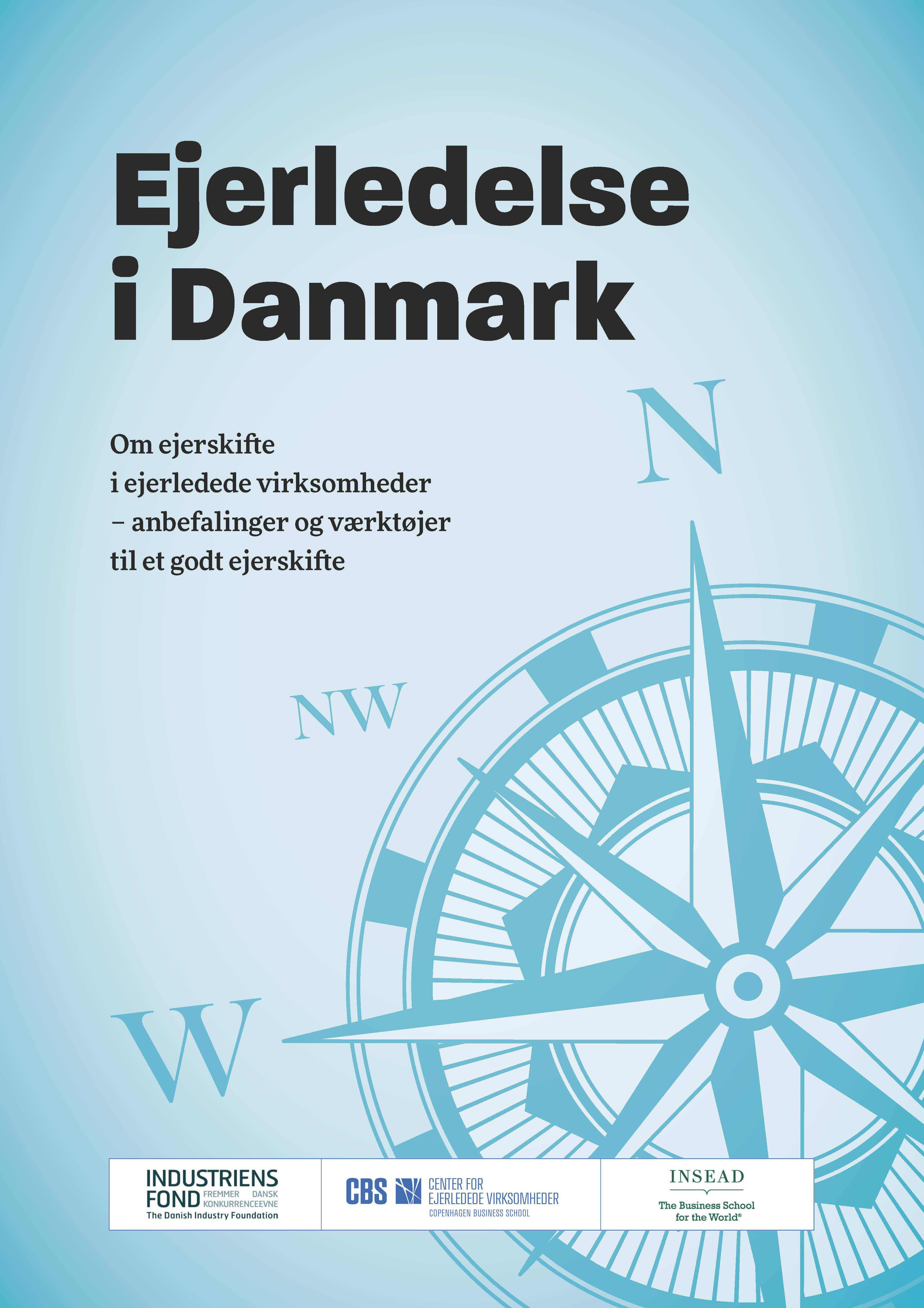 Billede af forsiden til rapporten: Ejerledelse i Danmark
