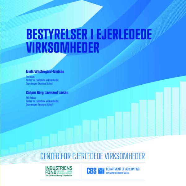 Billede af forsiden til rapporten: Bestyrelser i ejerledede virksomheder